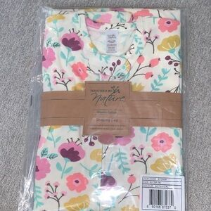 Baby Floral Sleeping Bag Swaddle - Cream and Pink New in package 6-12 months